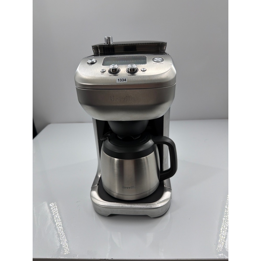 Breville BDC650BSS Grind Control Coffee Maker with Thermal Carafe Silver 12 Cup